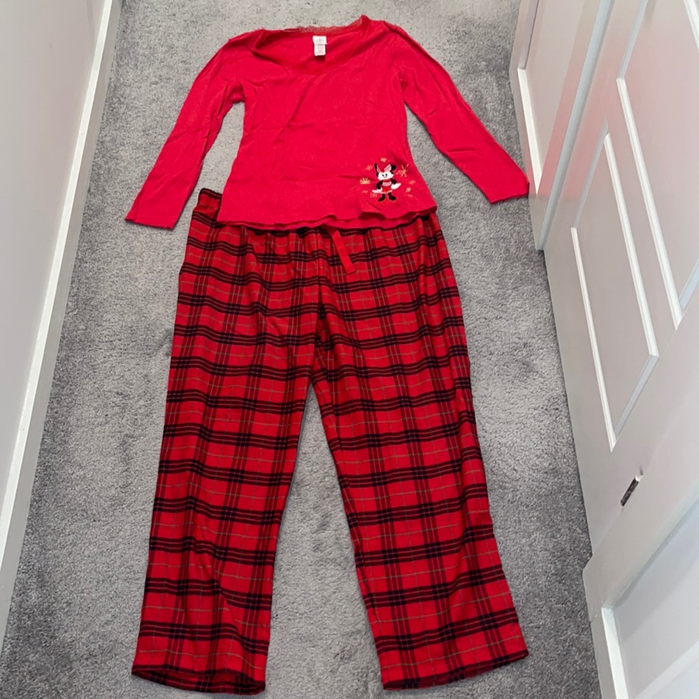 Disney Minnie Mouse Holiday Pajama Set